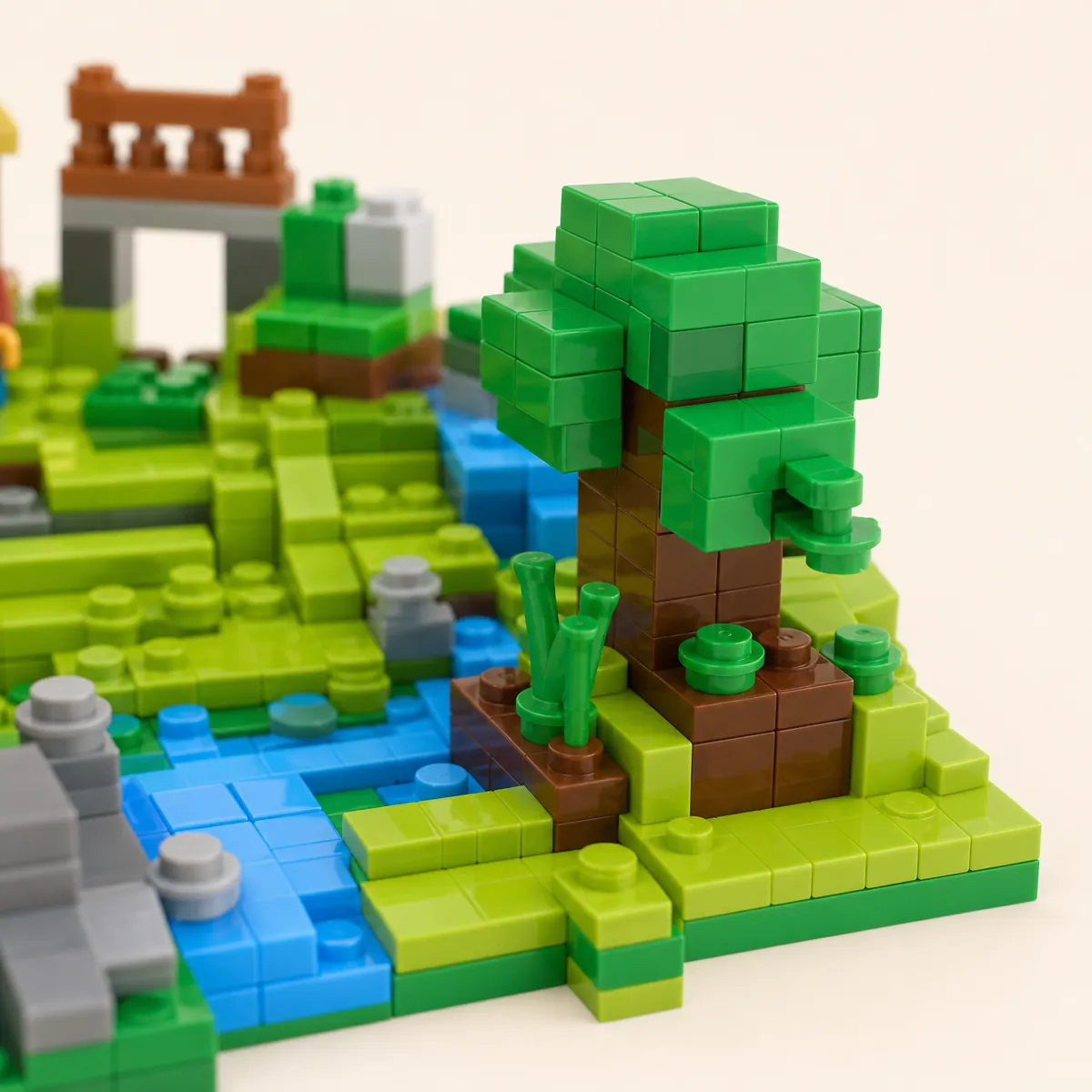Educational Building Blocks — Set 1 — close-up detail