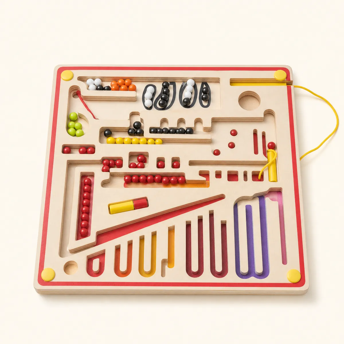 2-in-1 Magnetic Maze STEM Board — product photo
