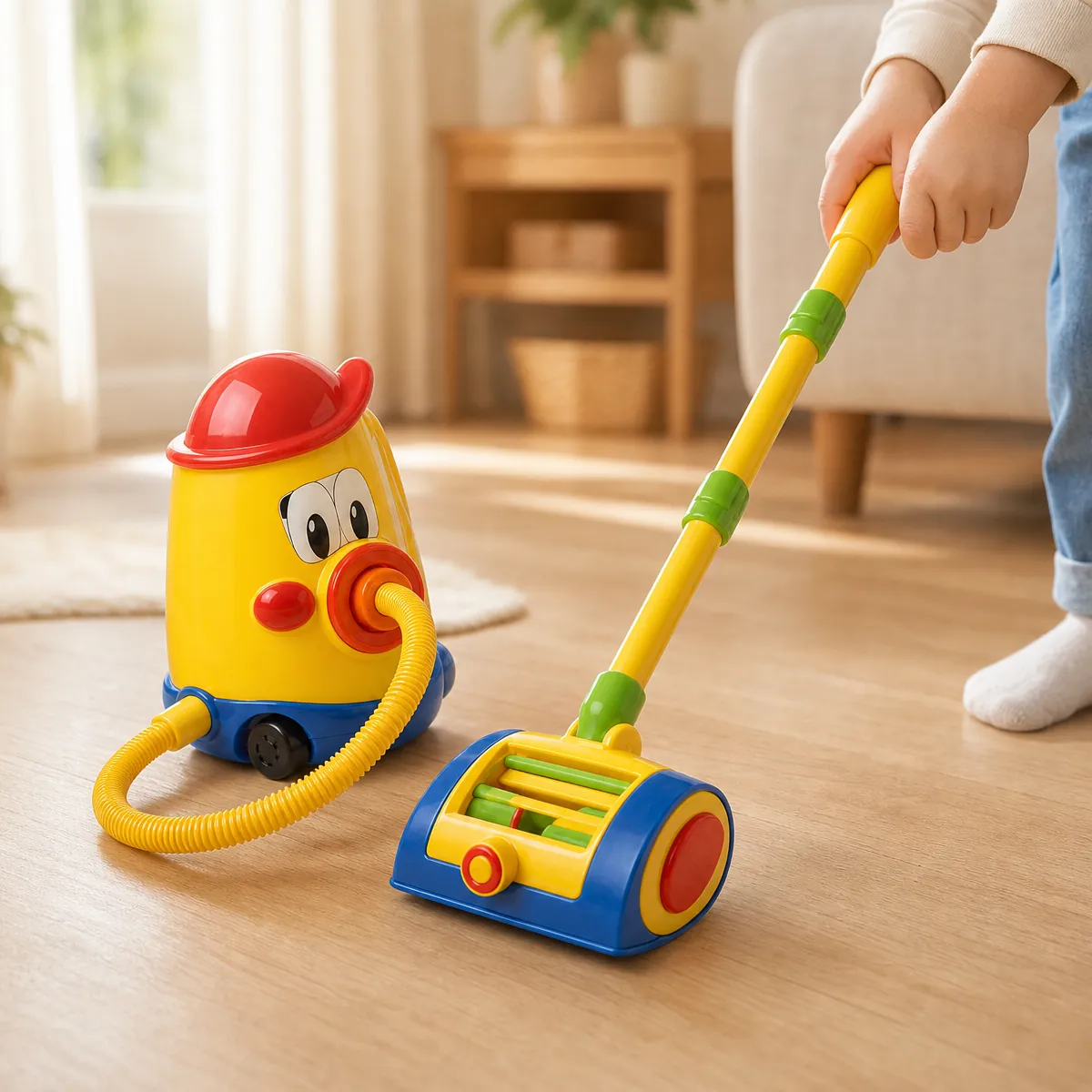 Creative Kids' Dust Cleaner — being played with