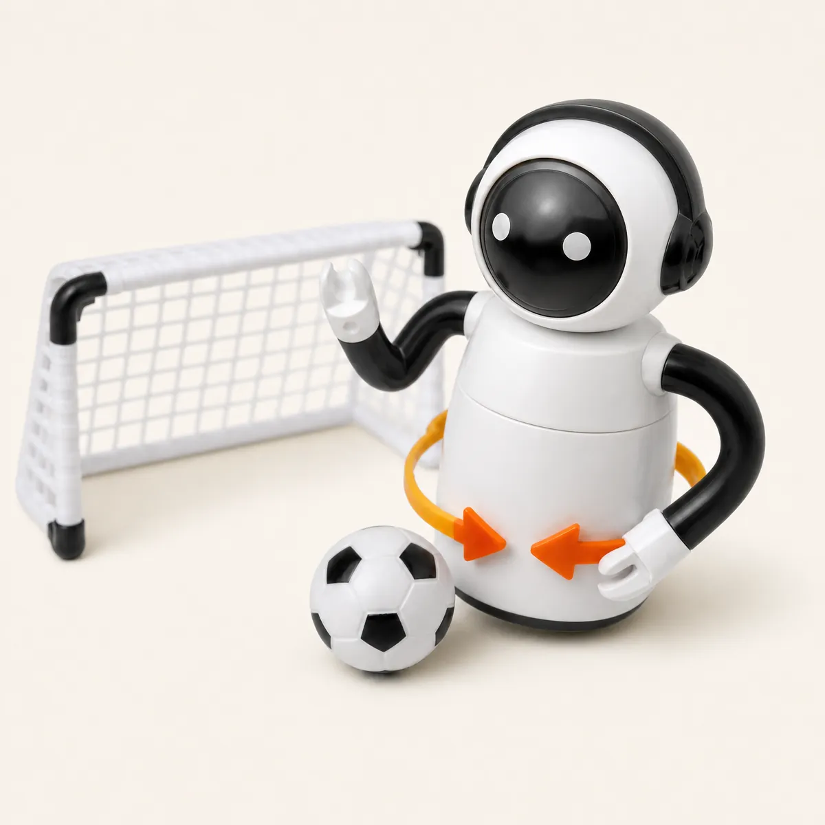 Coding & Voice-Control Robot Football — close-up detail