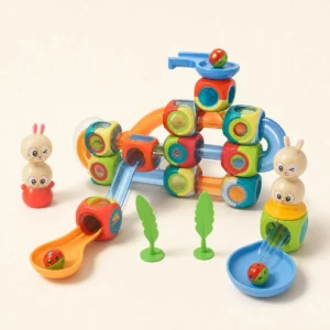 DIY Ball Track Building Blocks · ZA-643 — product photo