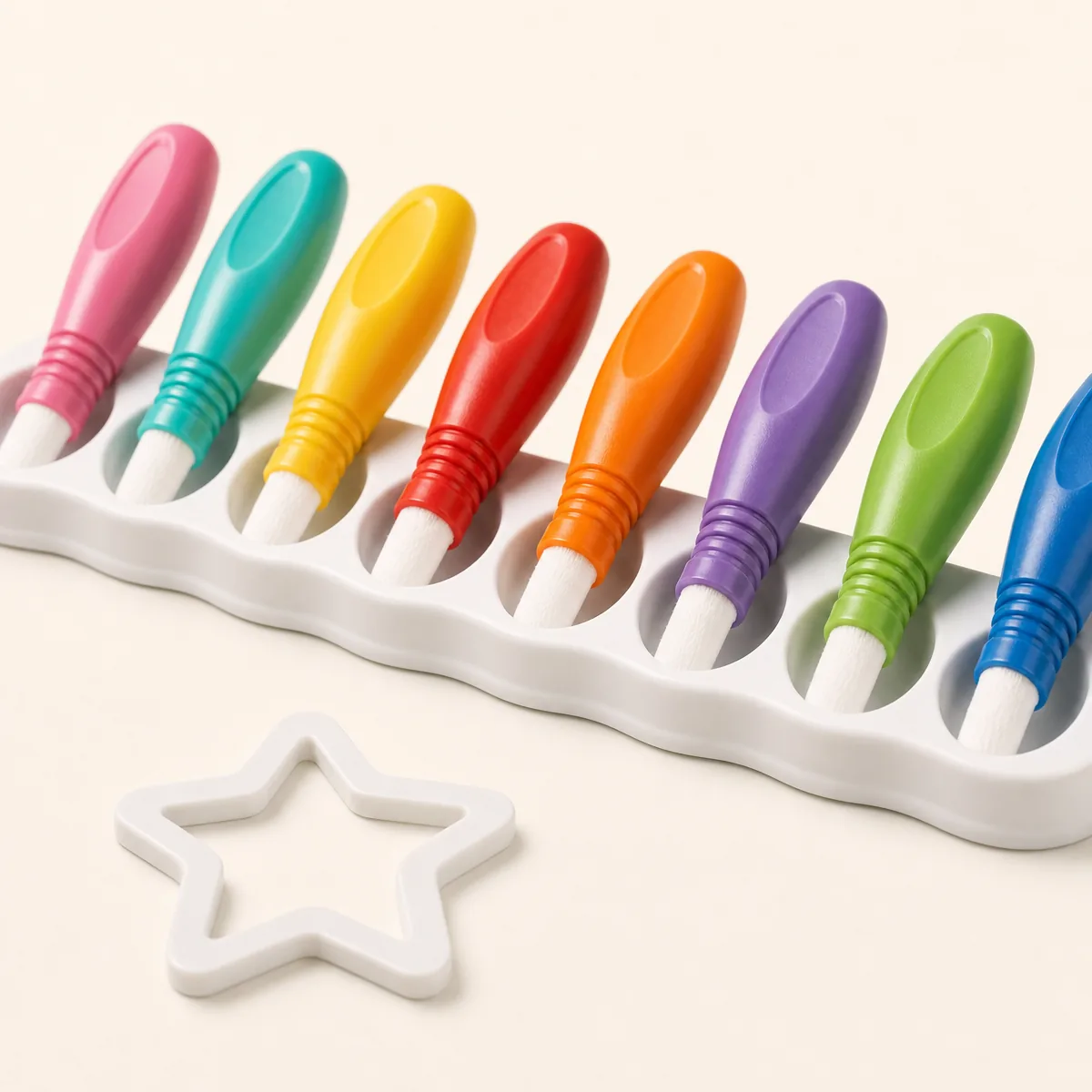 Phantom Magic Paintbrush Set — Deluxe — close-up detail