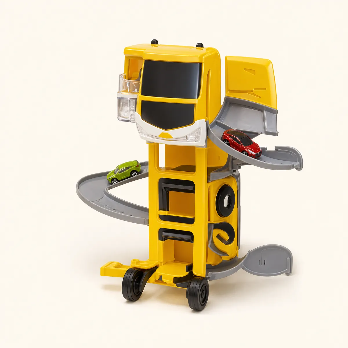 Transforming Truck Garage (Yellow) — product photo